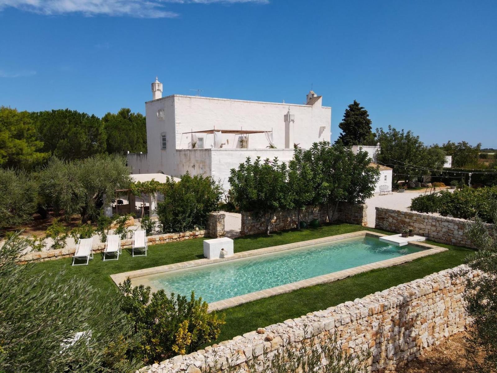 Masseria Le Cerase — aerial view