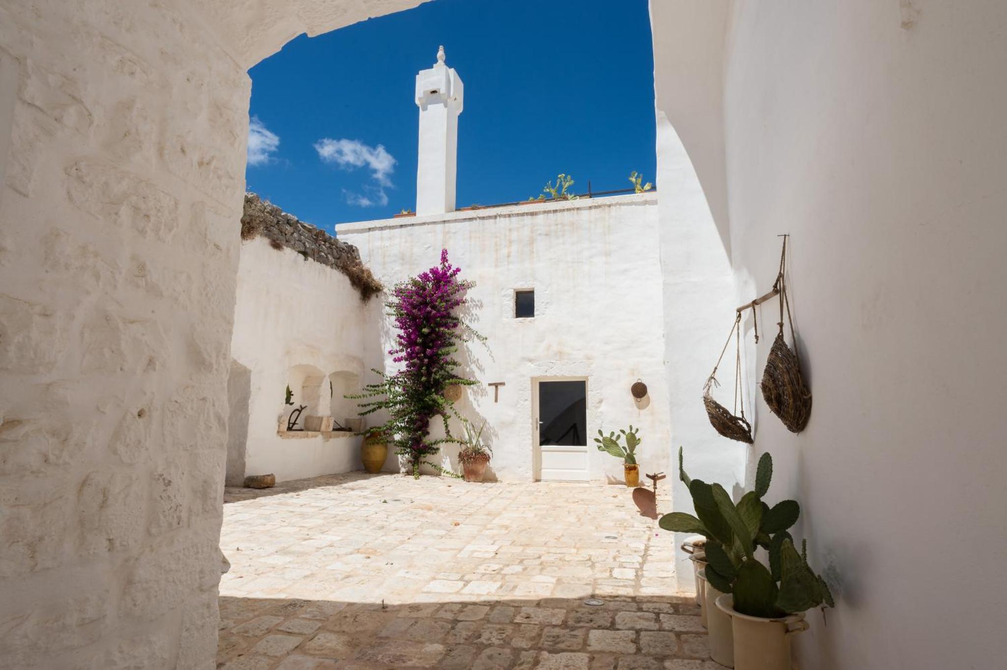 Masseria Le Cerase — entrance